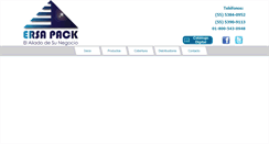 Desktop Screenshot of ersapack.com